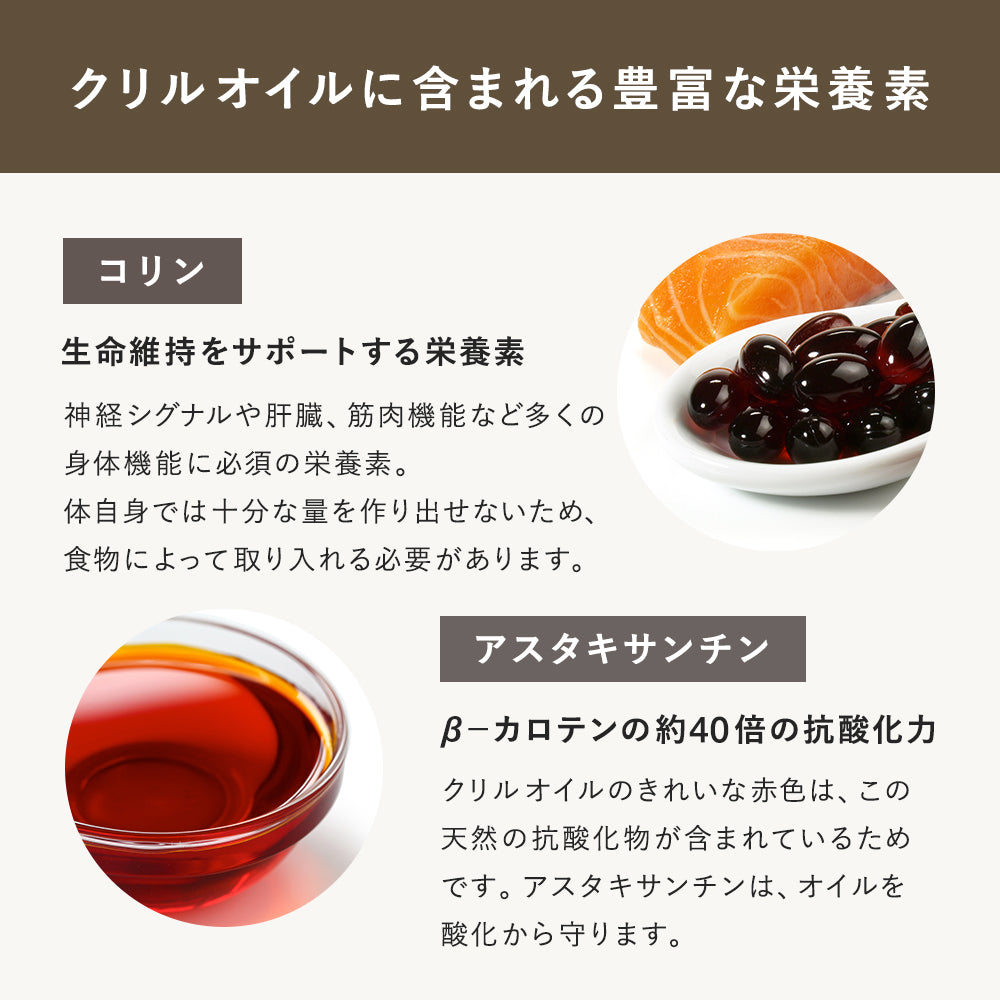 クリルオイル サプリメント
