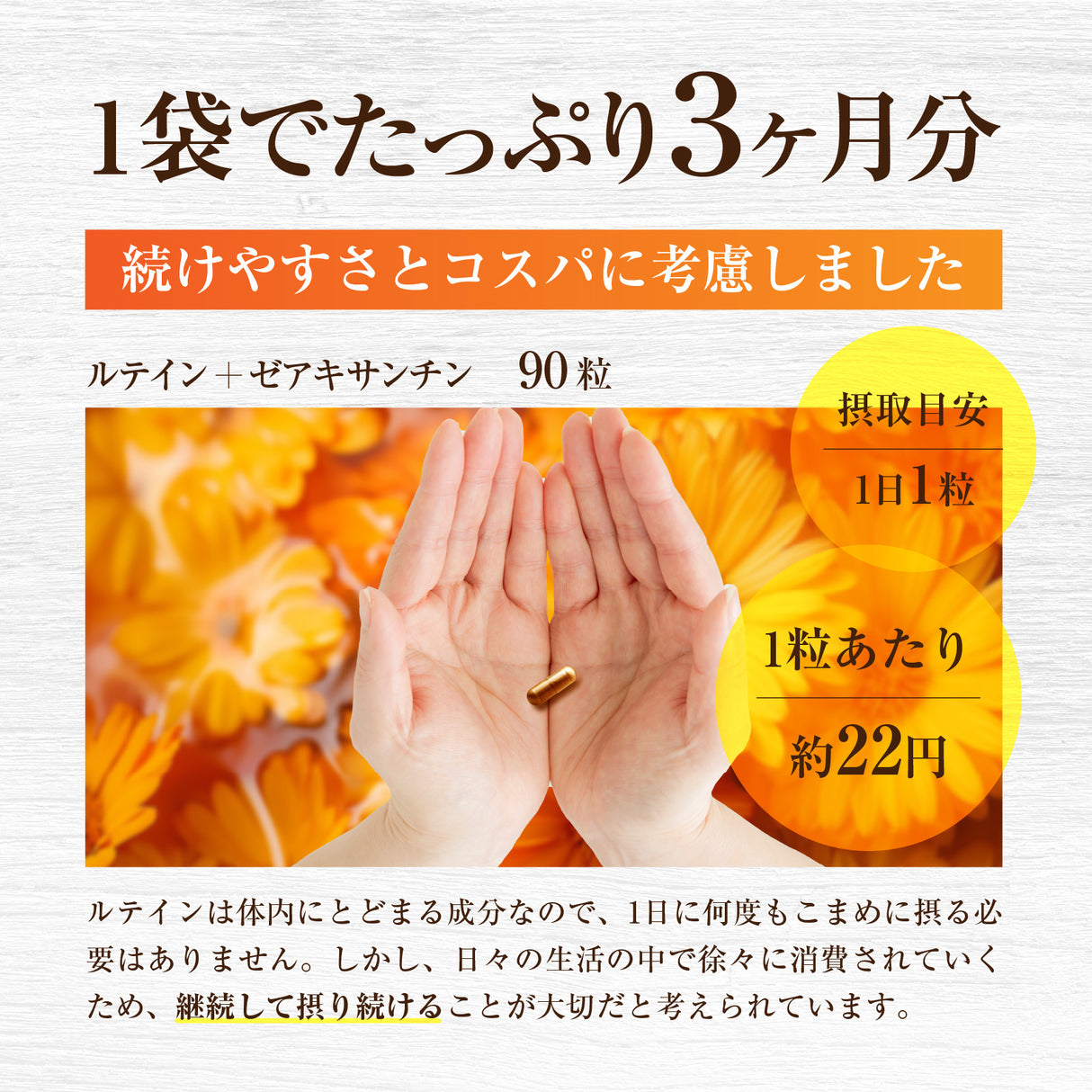 ルテイン サプリメント