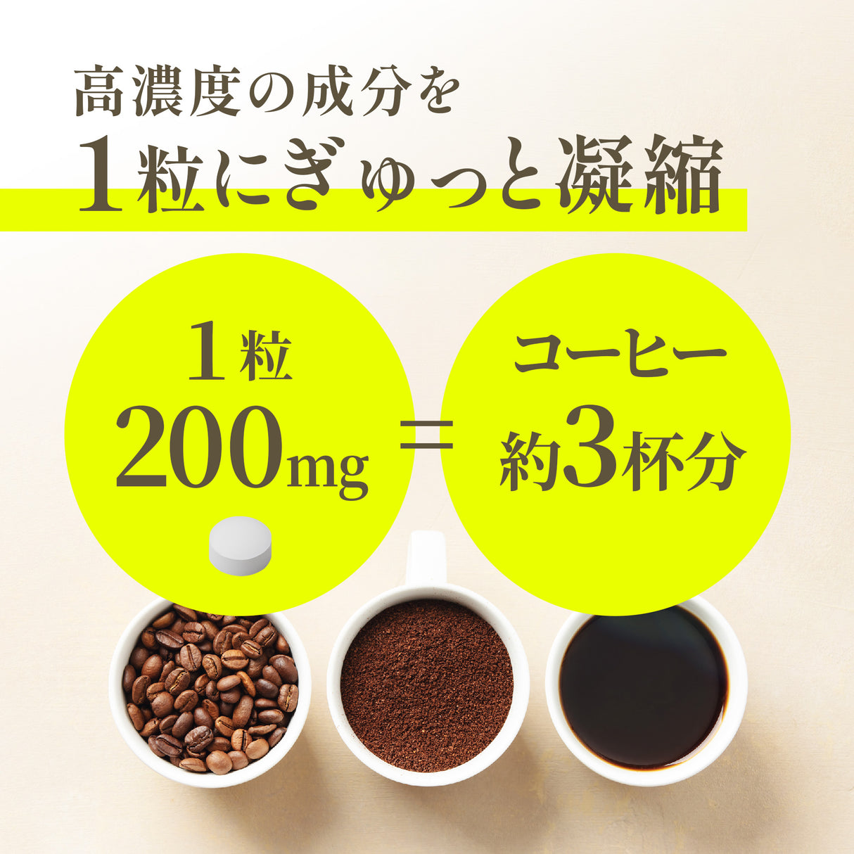 カフェイン サプリメント