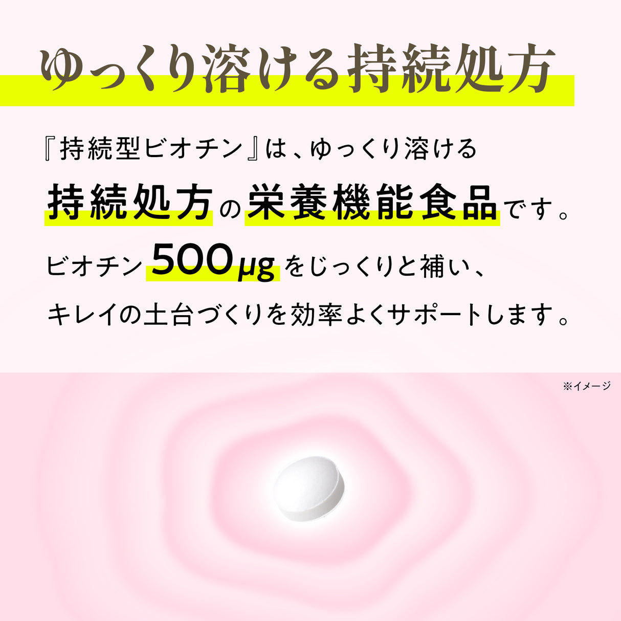 ビオチン サプリメント