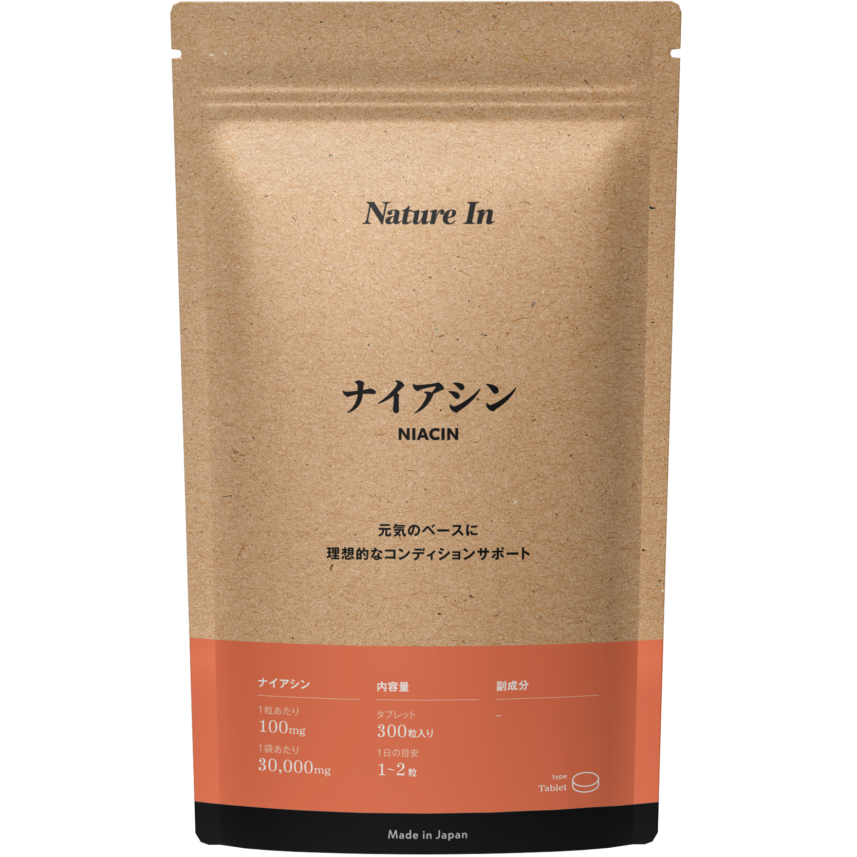 Nature In ナイアシン サプリメント