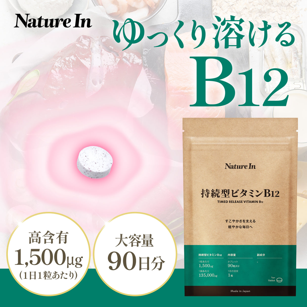 ビタミンB12 サプリメント