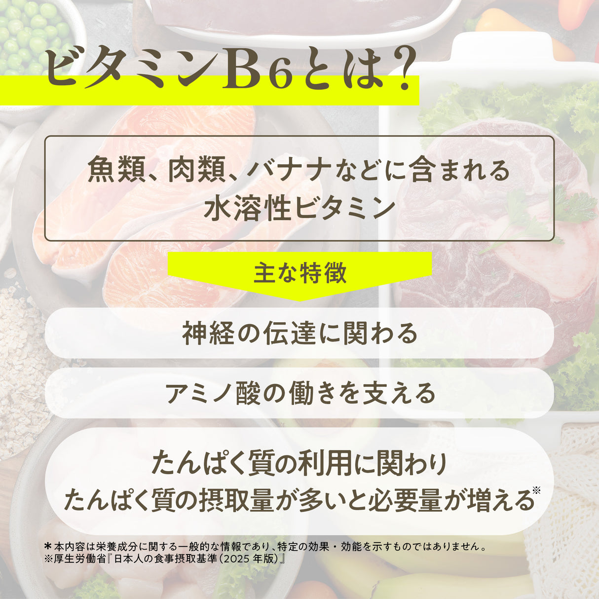 ビタミンB6 サプリメント